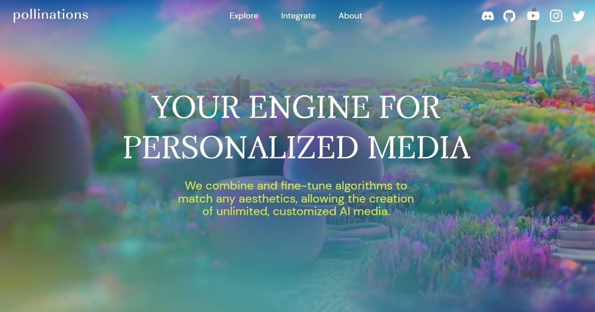 Pollinations screenshot 1