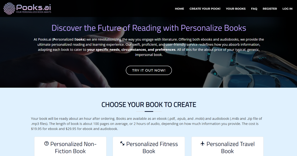 Pooks.ai screenshot 1