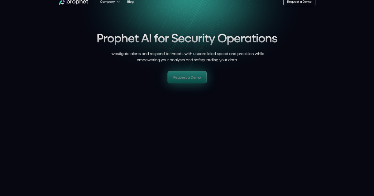 Prophet Security screenshot 1