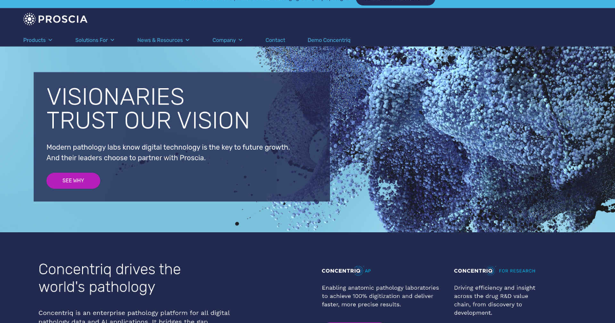 Proscia screenshot 1