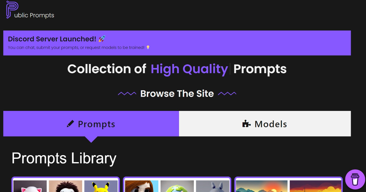 Public Prompts screenshot 1