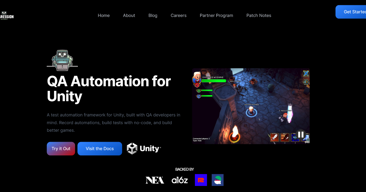 Regression screenshot 1