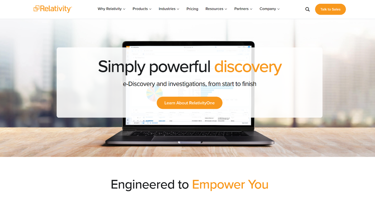 Relativity screenshot 1