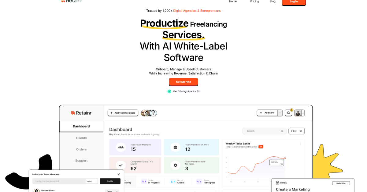 Retainr.io screenshot 1