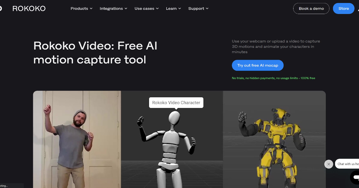 Rokoko Video screenshot 1