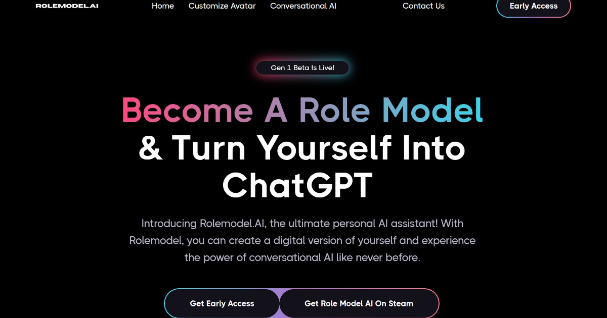 Role Model AI screenshot 1
