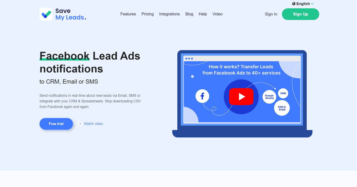 SaveMyLeads screenshot 1