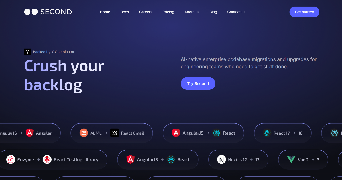Second.dev screenshot 1