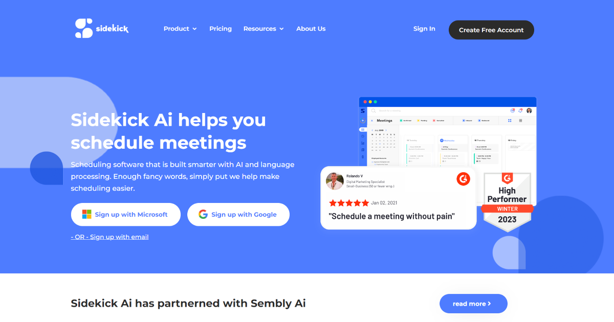 Sidekick screenshot 1