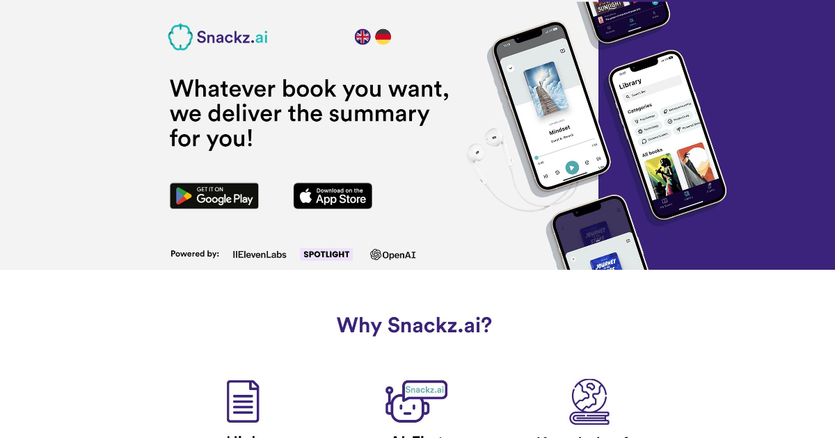 Snackz AI screenshot 1