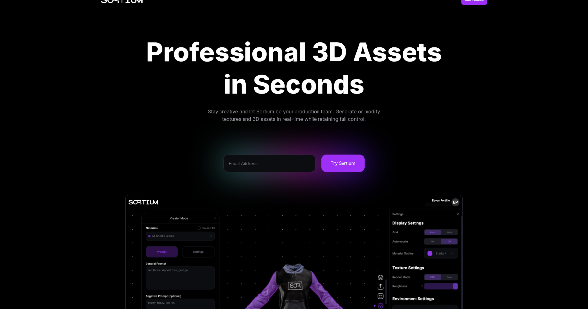 Sortium screenshot 1