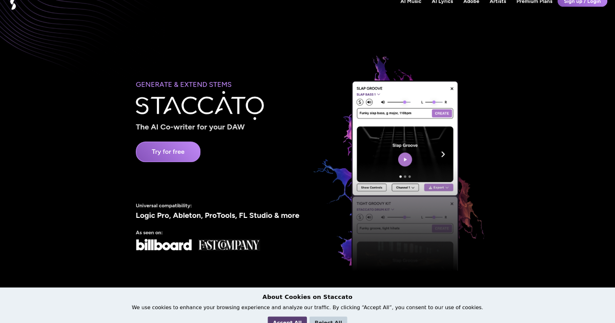 Staccato screenshot 1