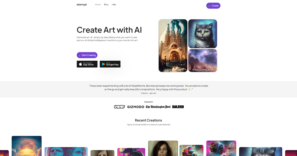 StarryAI screenshot 1