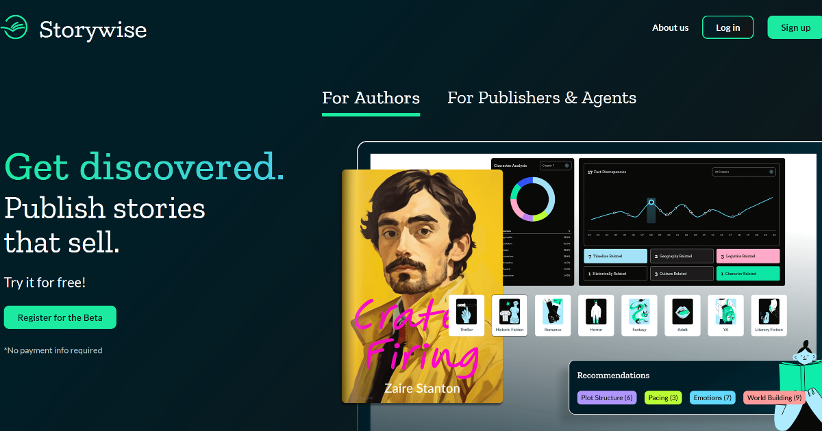 Storywise screenshot 1