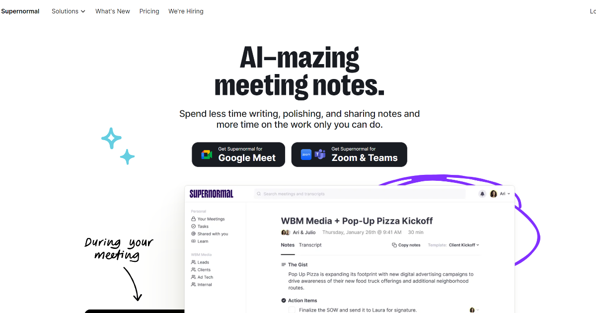 Supernormal screenshot 1