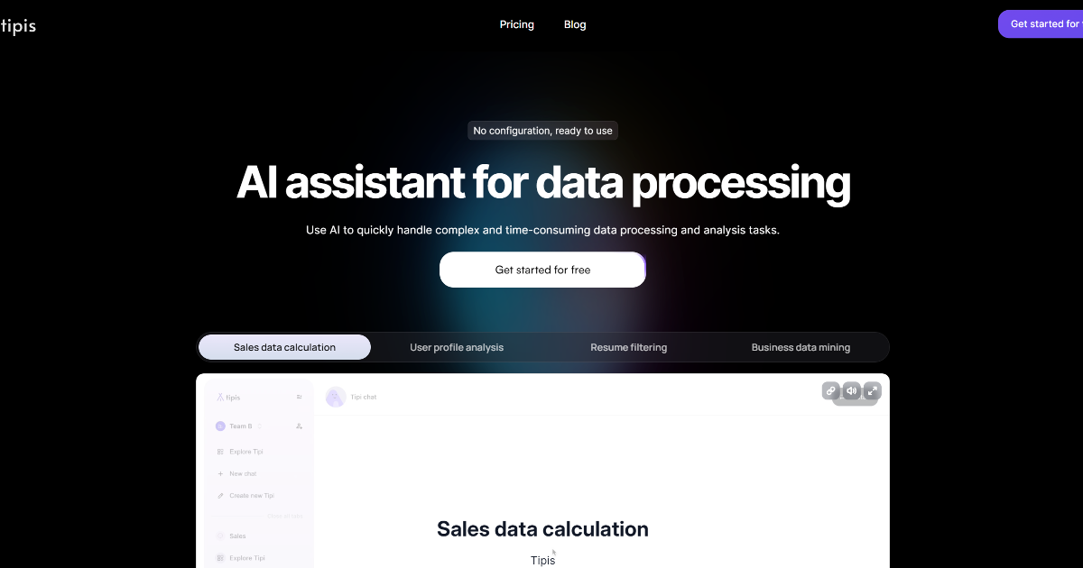 Tipis AI screenshot 1