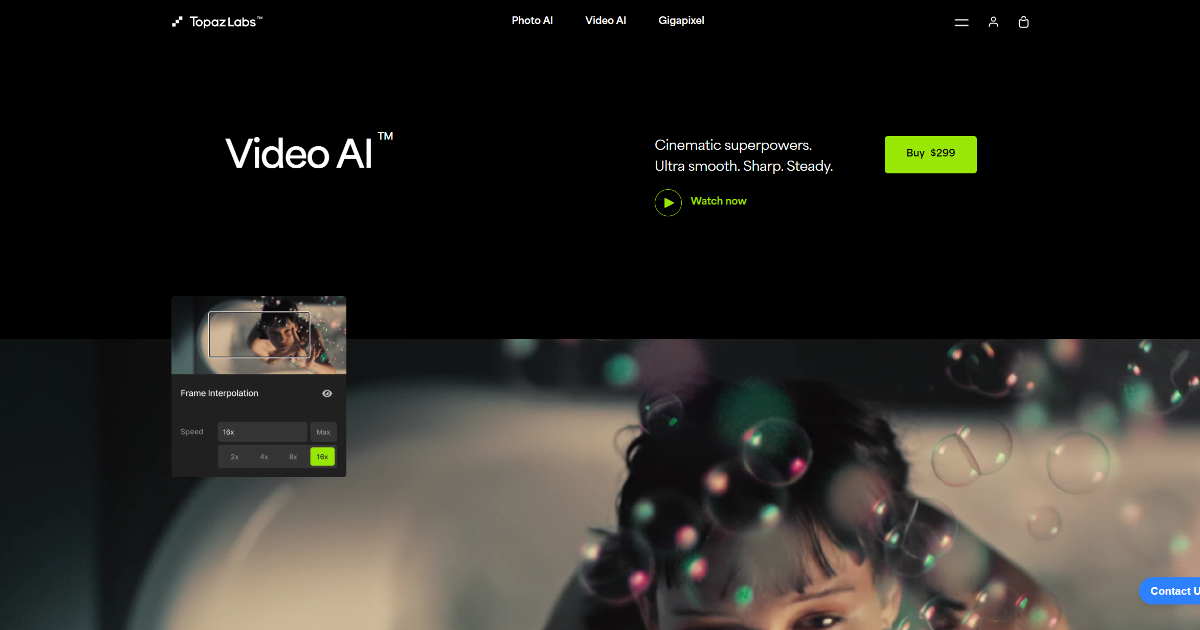 Topaz Video AI screenshot 1