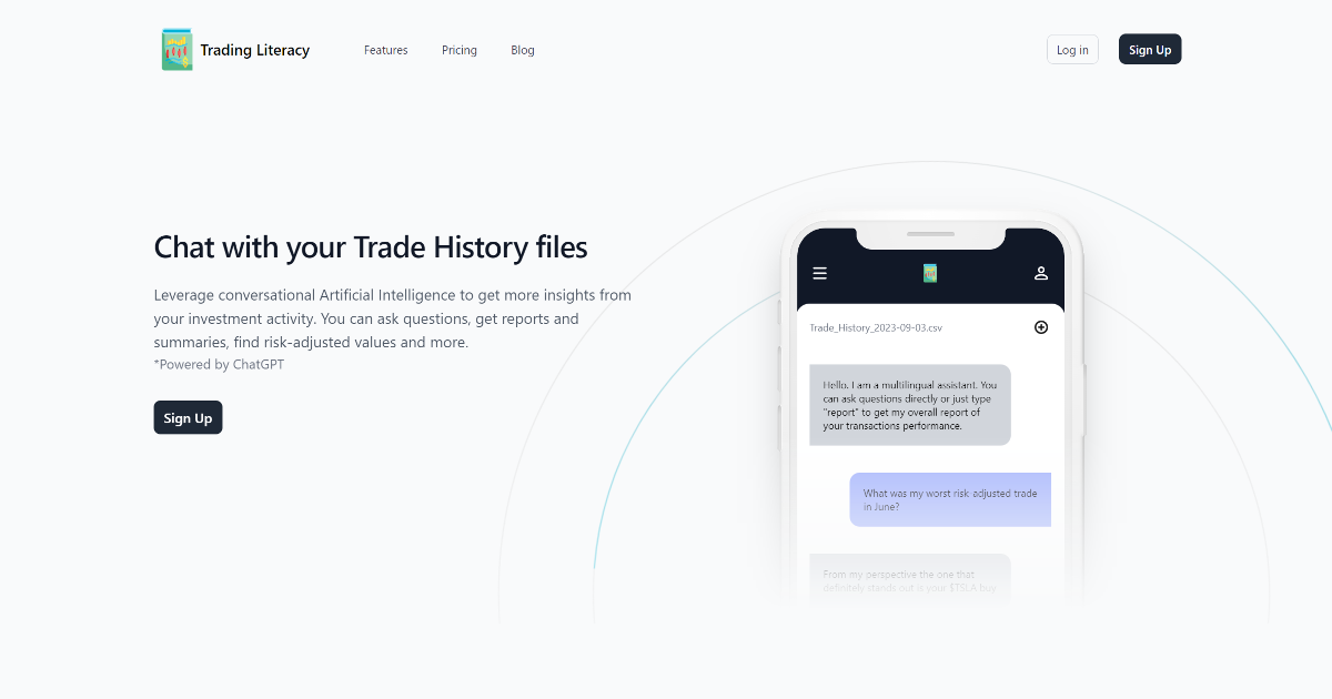 Trading Literacy screenshot 1
