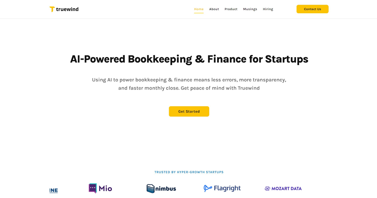 Truewind screenshot 1