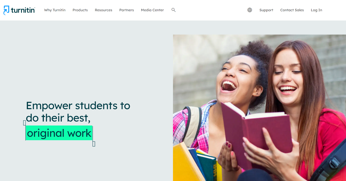 Turnitin screenshot 1