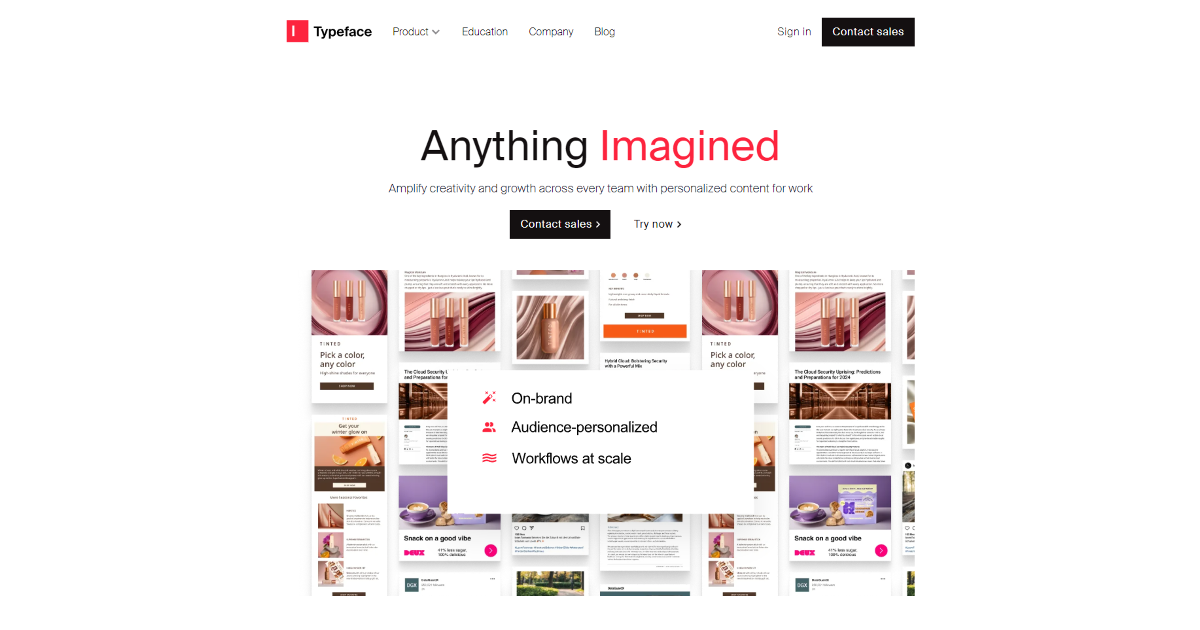 Typeface screenshot 1