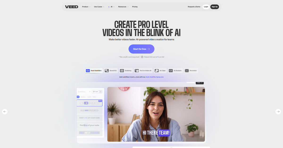 VEED.IO screenshot 1