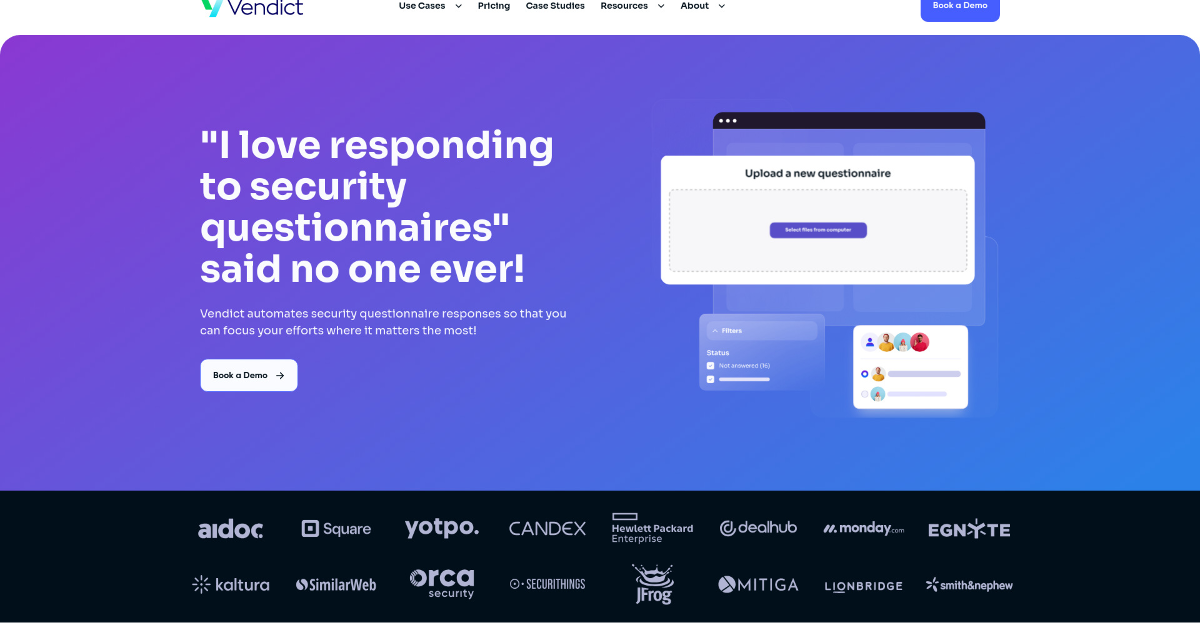 Vendict screenshot 1