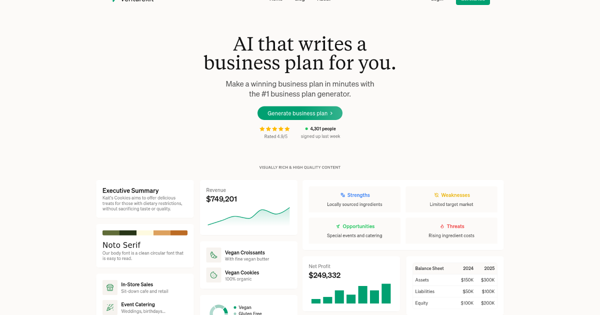 Venturekit screenshot 1