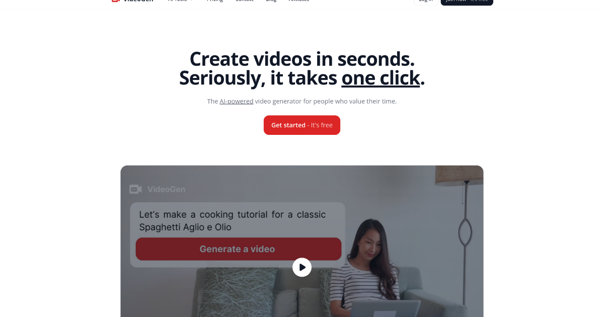 VideoGen screenshot 1