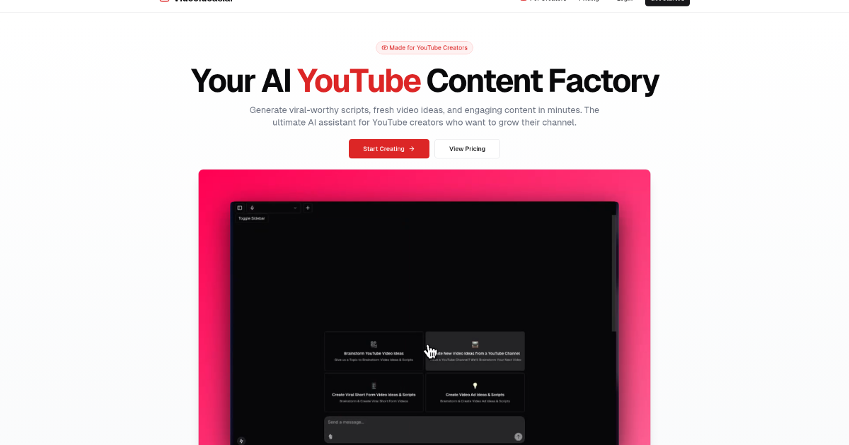 VideoIdeas.ai screenshot 1