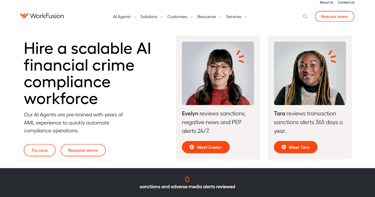 WorkFusion screenshot 1